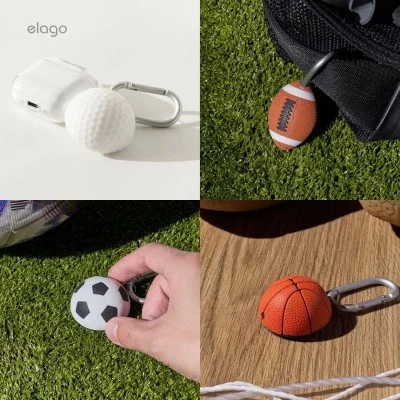Elago Airtag Ball Case - SOCCER